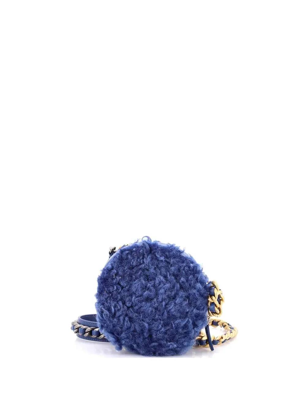 Chanel 19 Round Clutch With Chain #238711C20B